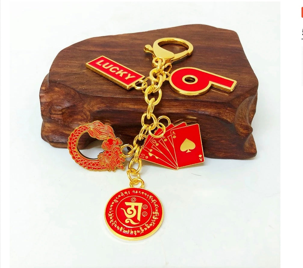 Fengshui The Lucky 9 Charm Amulet