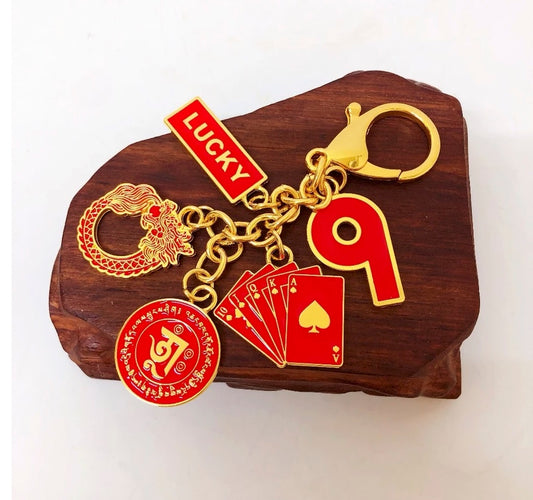 Fengshui The Lucky 9 Charm Amulet