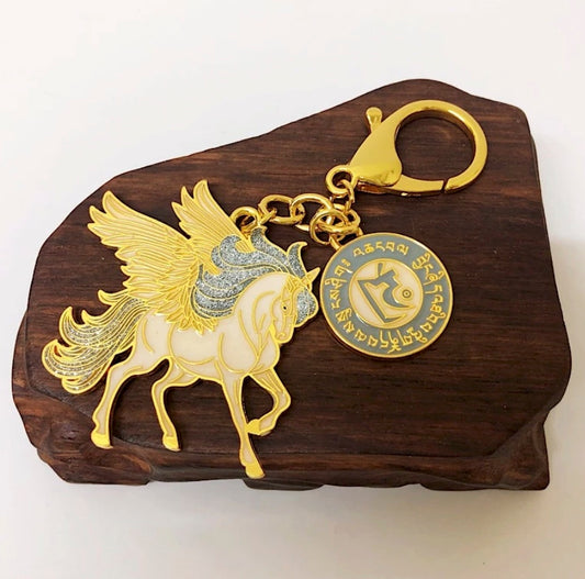 Fengshui Sky Unicorn With Spirit Essence Amulet