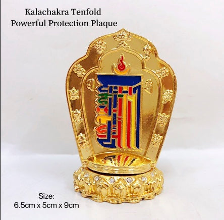 Fengshui Kalachakra Tenfold Powerful Protection Plaque